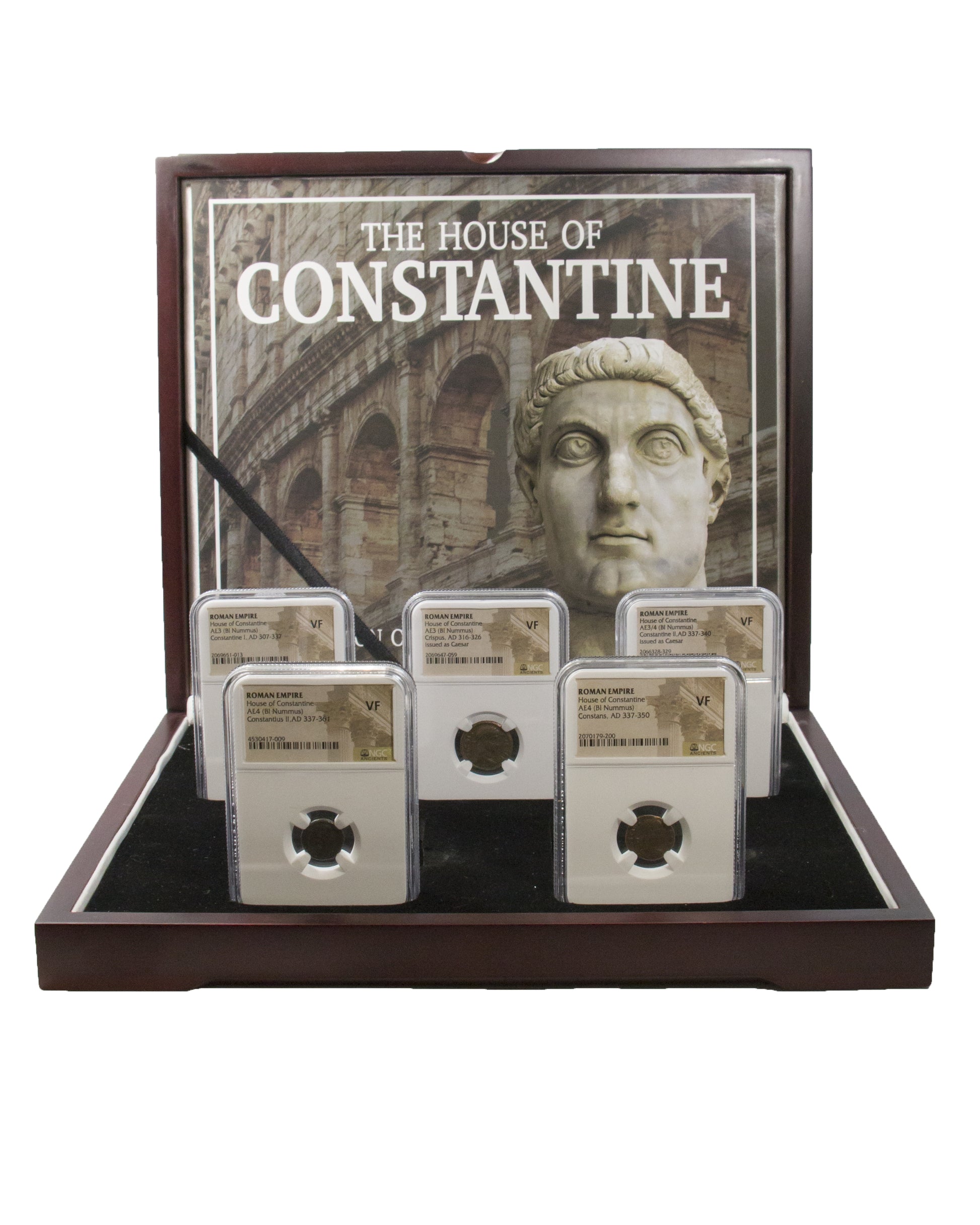 House of Constantine: A Collection of Five Slabbed Coins - CoinsTV