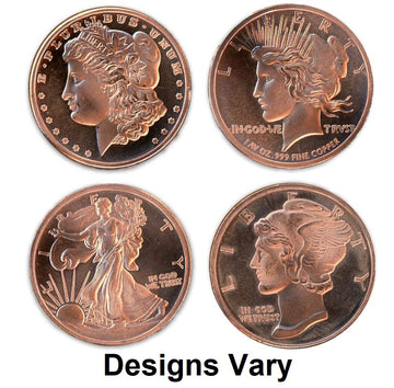 1 oz Copper Round
