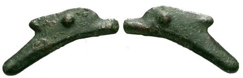 Bronze Dolphin Money Of Olbia - 5th Century B.C.
