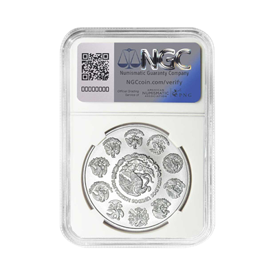 2023 Silver Mexican Libertad Onza - 1 oz NGC MS70 FDI Mexico Label