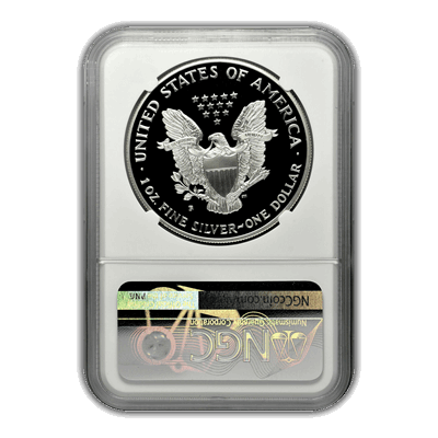 2000 Silver Eagle NGC Proof 70 - CoinsTV
