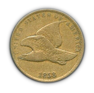 Flying Eagle Cent -  Collectors Quality Circulated - CoinsTV