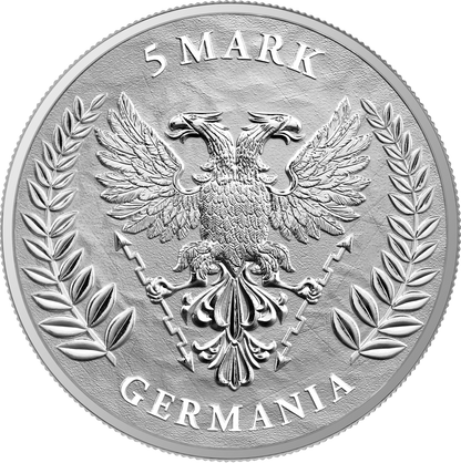 2021 Germania 1 Oz Silver - Germania Mint - Brilliant Uncirculated With COA