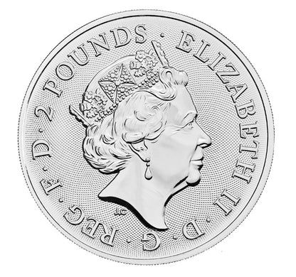 2023 Great Britain Myths and Legends - King Arthur 1 oz .999 Silver BU