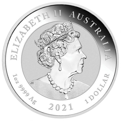 2021 Australian Quokka - 1oz Silver coin - Brilliant Uncirculated