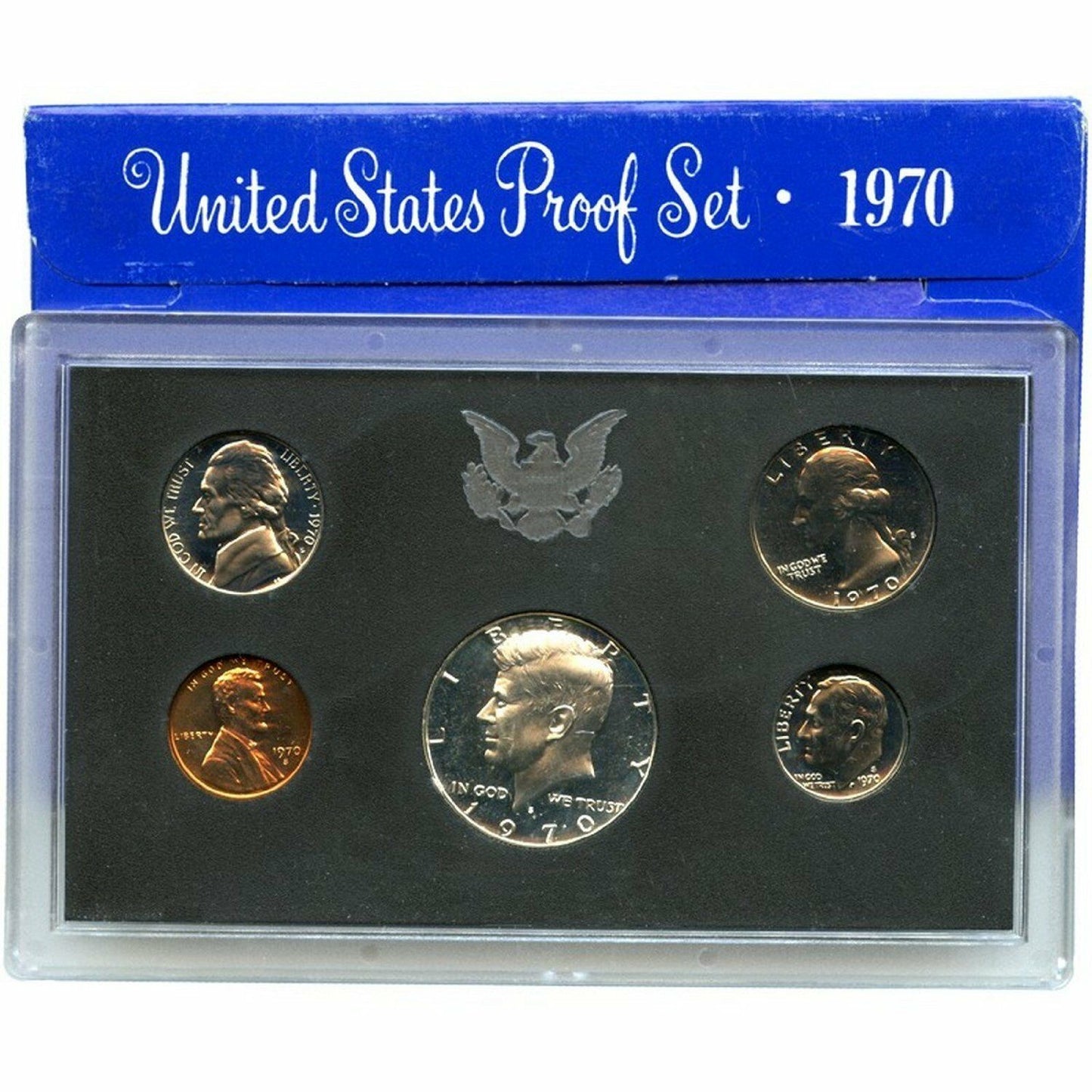 1970 US Proof Set - 5 Coins