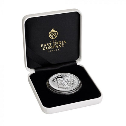 2022 St Helena Una and the Lion 1 oz  .999 Silver Proof Coin