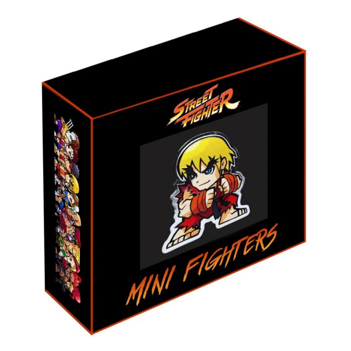2021 Ken Street Fighter Mini Collection 1 oz Silver Coin