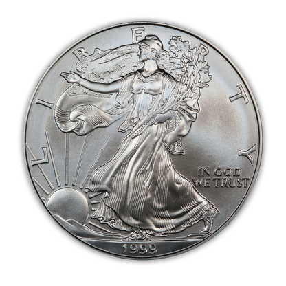 1999 Silver Eagle - Business Strike - Uncirculated - CoinsTV