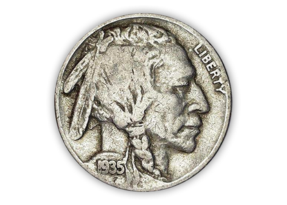 Vintage Buffalo Nickel - Full Date Circulated - CoinsTV