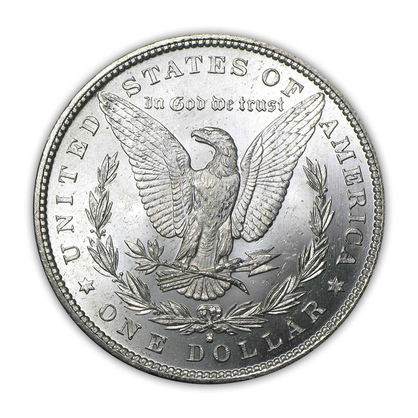 1879 Morgan Silver Dollar San Francisco - Brilliant Uncirculated - CoinsTV