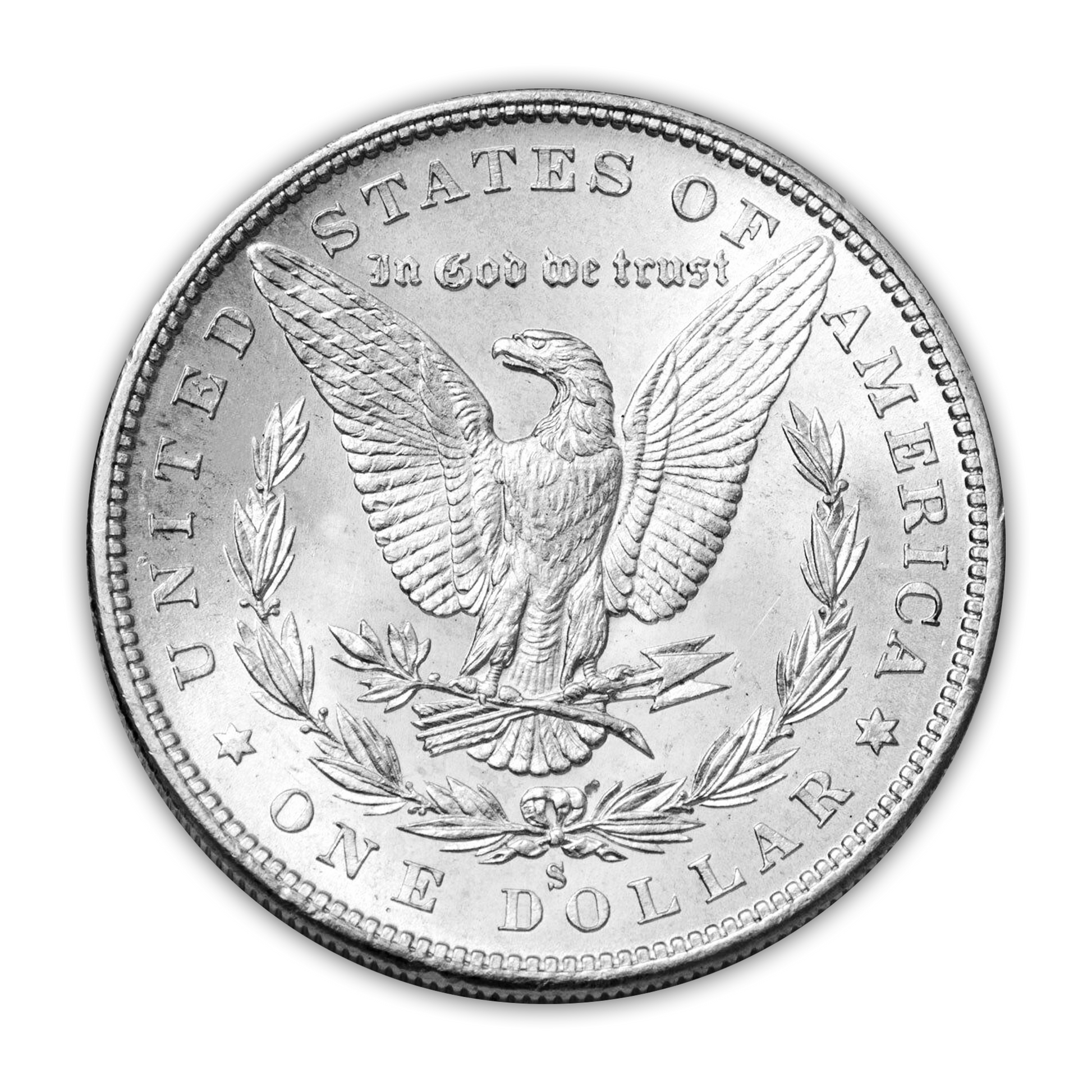 1880 Morgan Silver Dollar San Francisco - Brilliant Uncirculated - CoinsTV