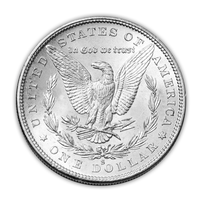 1880 Morgan Silver Dollar San Francisco - Brilliant Uncirculated - CoinsTV