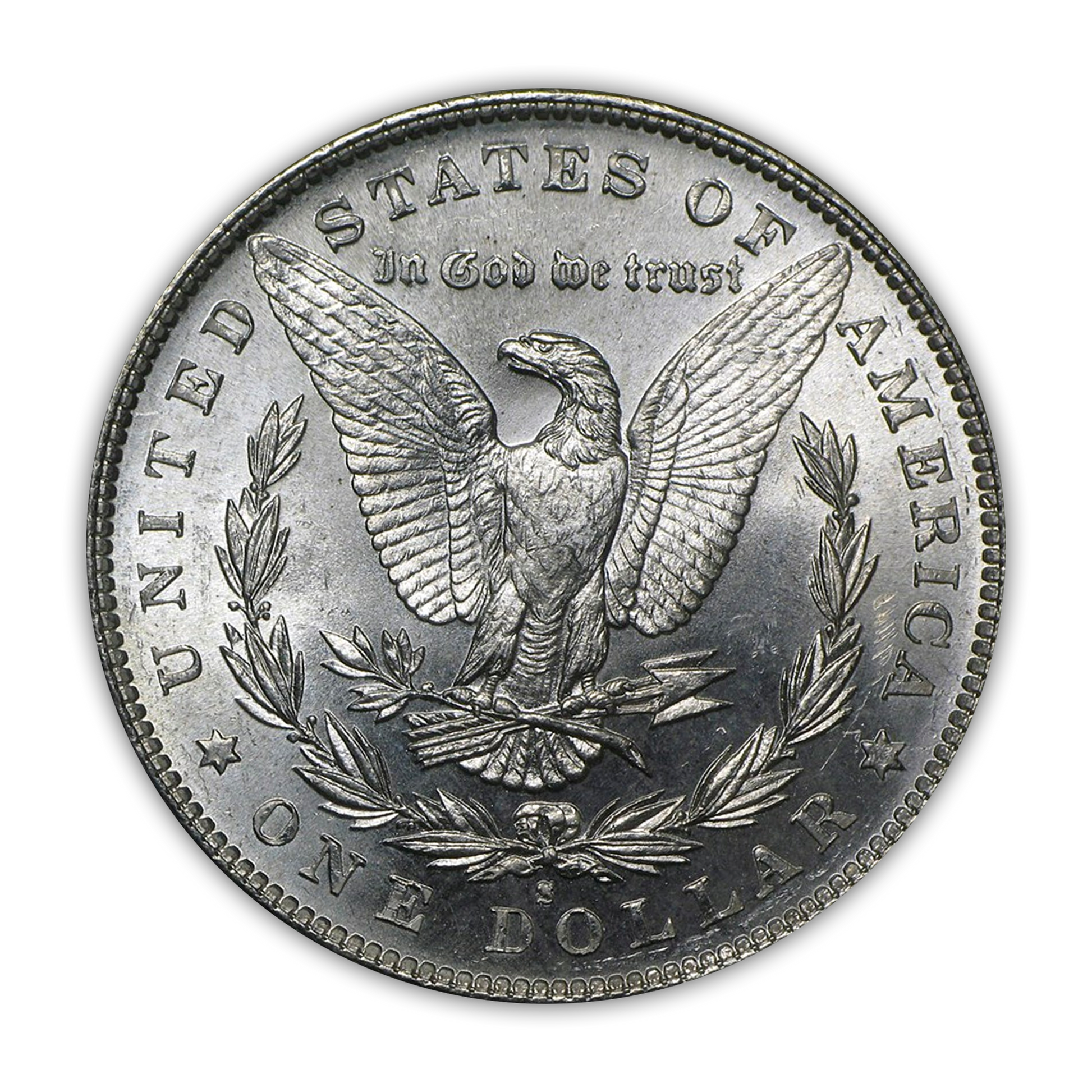 1881 Morgan Silver Dollar San Francisco - Brilliant Uncirculated - CoinsTV