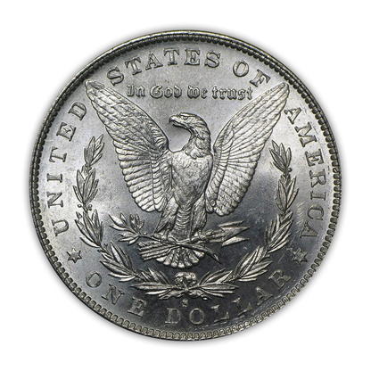 1881 Morgan Silver Dollar San Francisco - Brilliant Uncirculated - CoinsTV