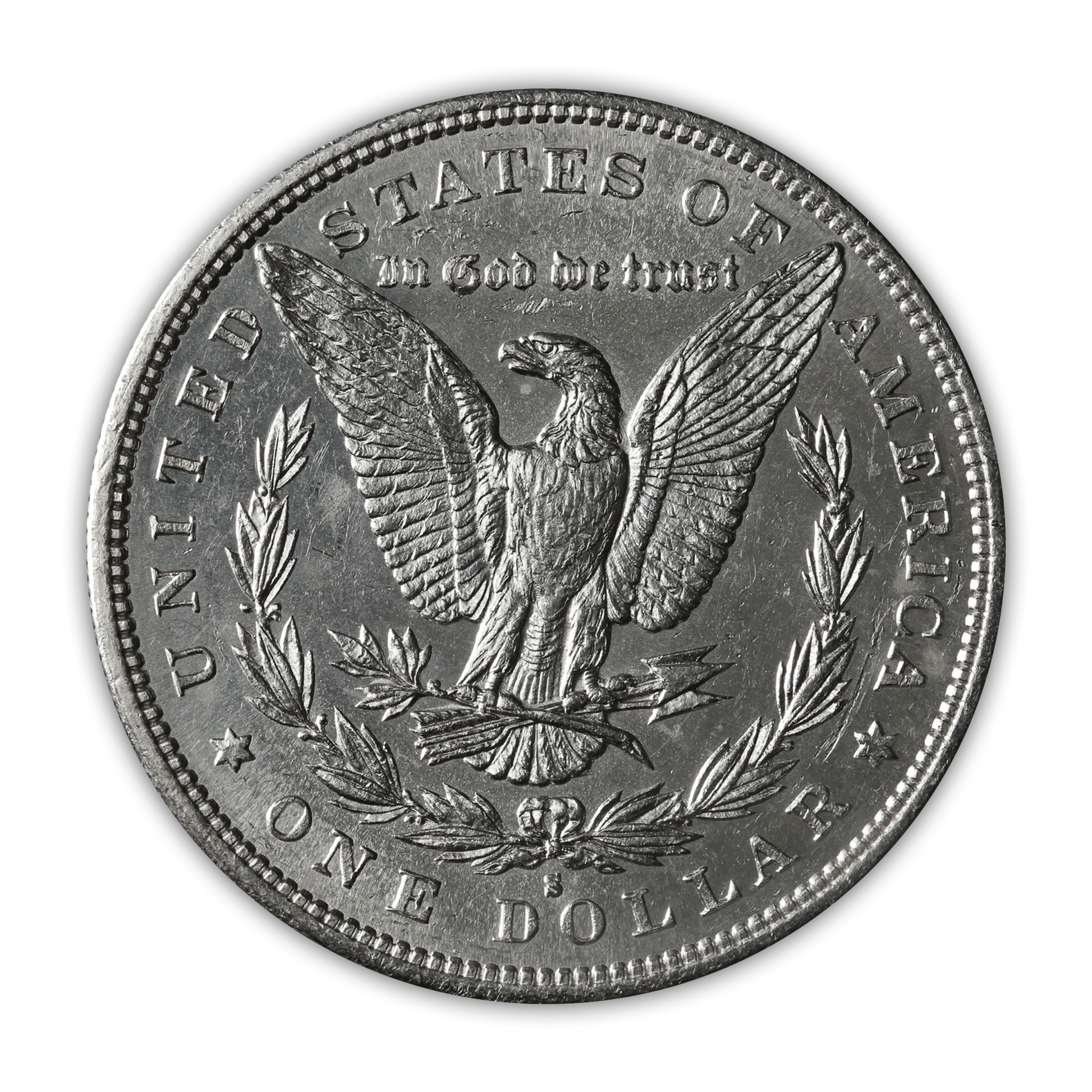 1882 Morgan Silver Dollar San Francisco - Brilliant Uncirculated - CoinsTV