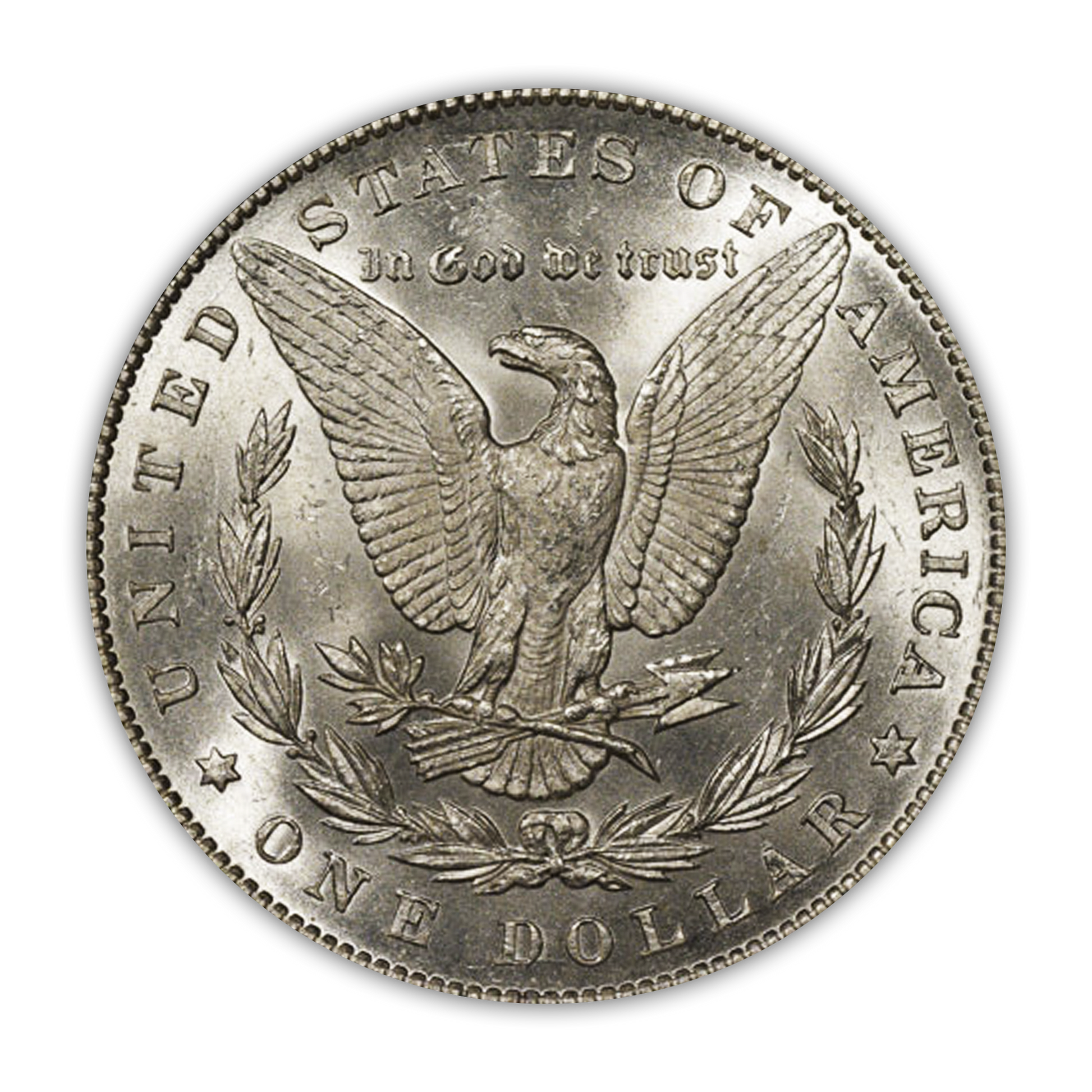 1883 Morgan Silver Dollar Philadelphia - Brilliant Uncirculated - CoinsTV