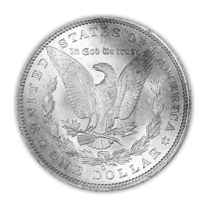 1884 Morgan Silver Dollar New Orleans - Brilliant Uncirculated - CoinsTV