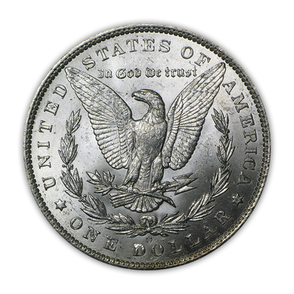 1885 Morgan Silver Dollar New Orleans - Brilliant Uncirculated - CoinsTV