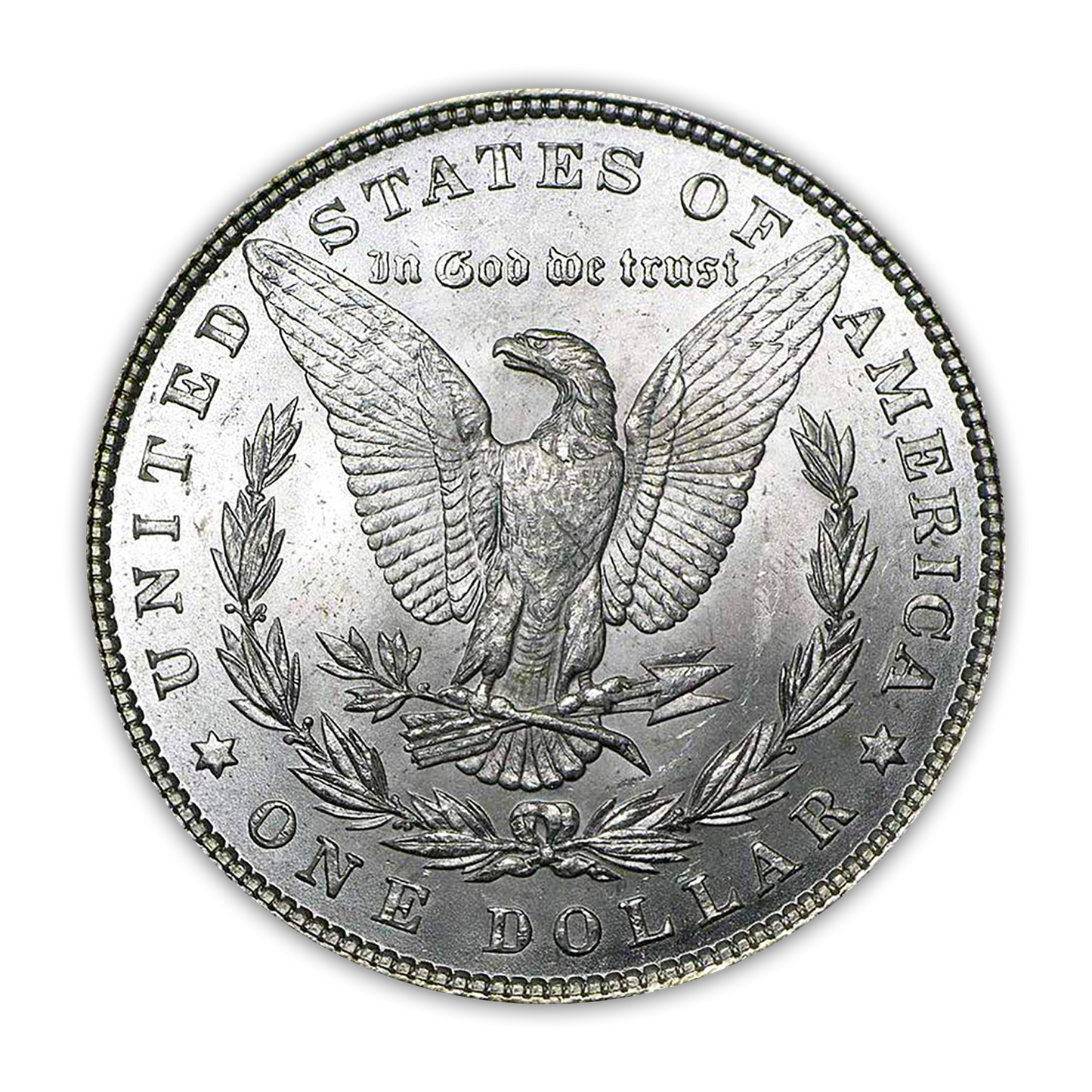 1896 Morgan Silver Dollar Philadelphia - Brilliant Uncirculated - CoinsTV